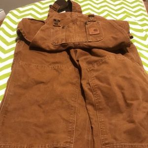 Men’s carhartt overalls size 34x30